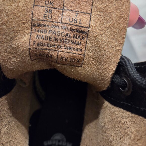 Dr. Martens 1460 Pascal Max Women's Leather Platform Boots Size 7US/38EU/5UK - Picture 5 of 7